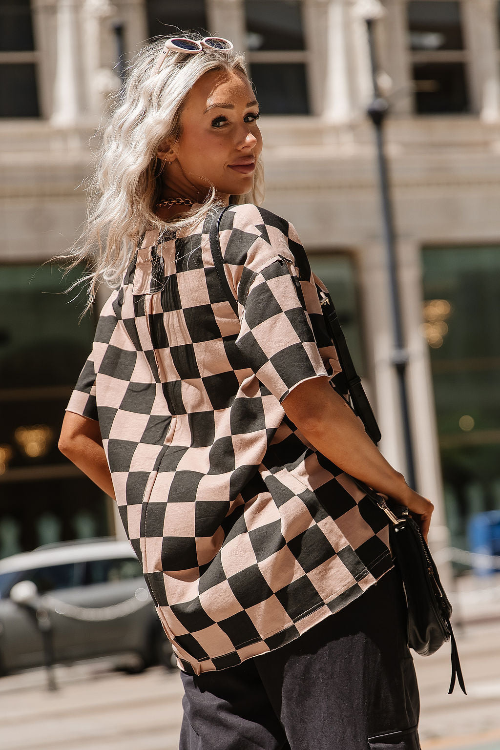 Preorder: Boyfriend Tee - Checkmate