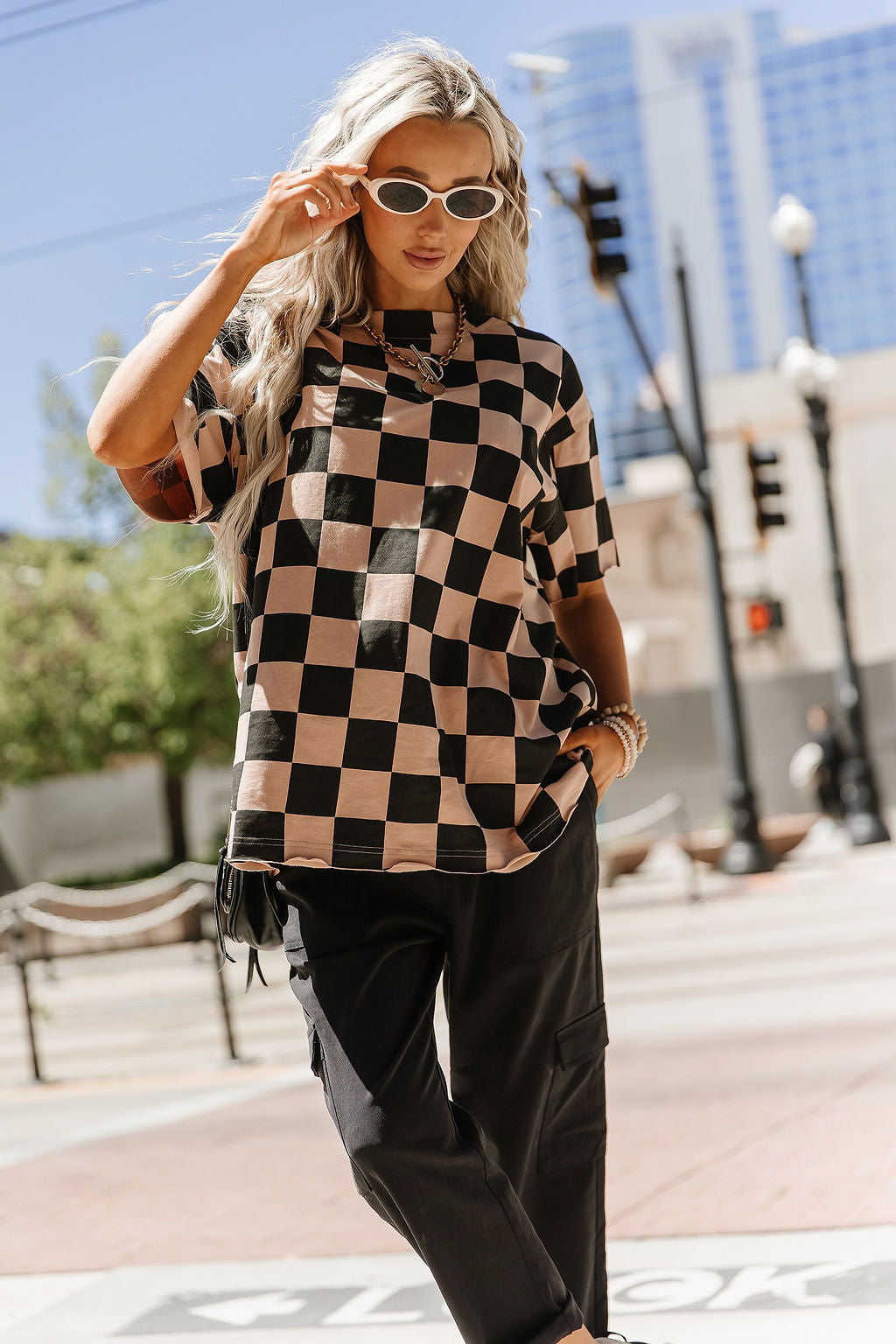 Preorder: Boyfriend Tee - Checkmate