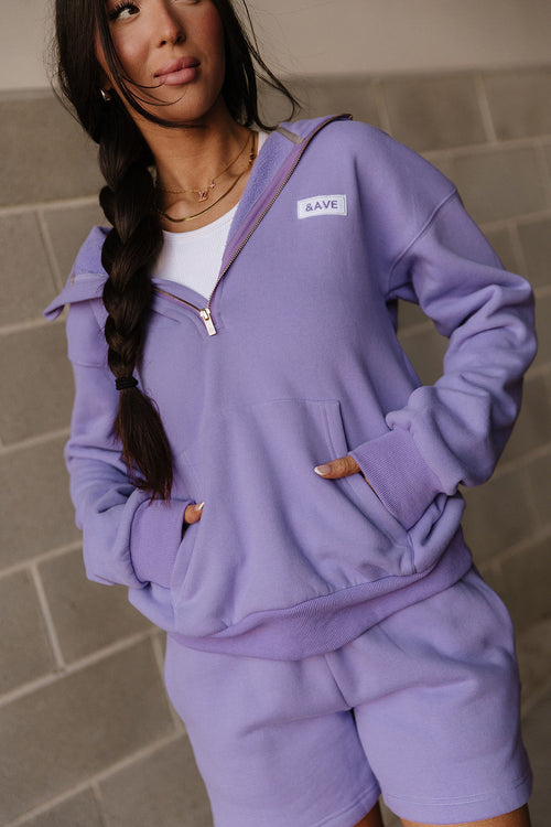 Comfort Zone HalfZip - Lavender