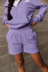 Comfort Zone Shorts - Lavender