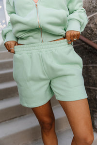 Comfort Zone Shorts - Mint
