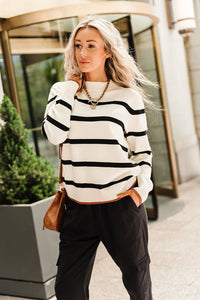 Chic Stripe Sweater