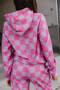 University Hoodie - Rosy Daydream