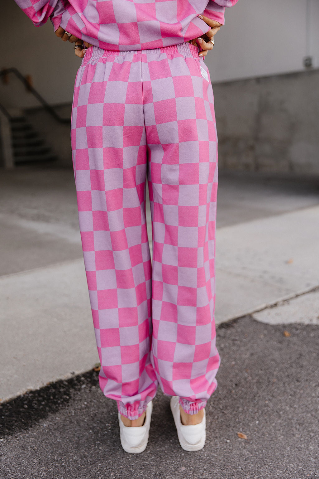 University Joggers - Rosy Daydream