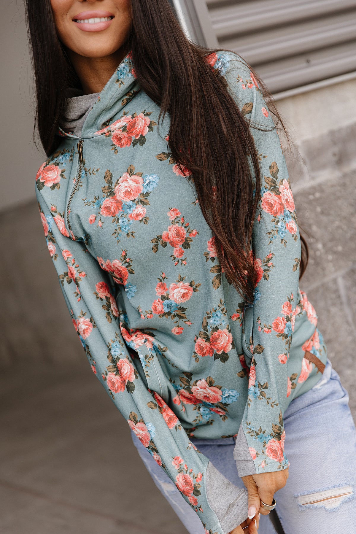 DoubleHood™ Sweatshirt - Blue Skies Ahead