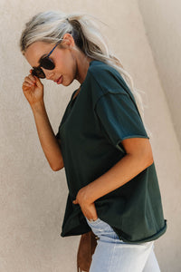 Preorder: Boyfriend Tee - Pine