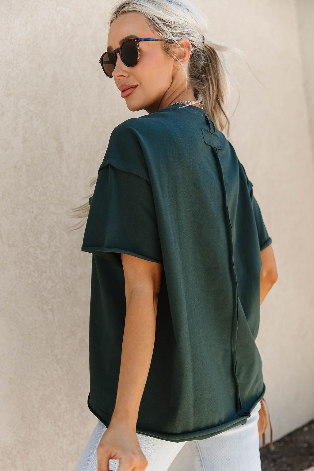 Preorder: Boyfriend Tee - Pine