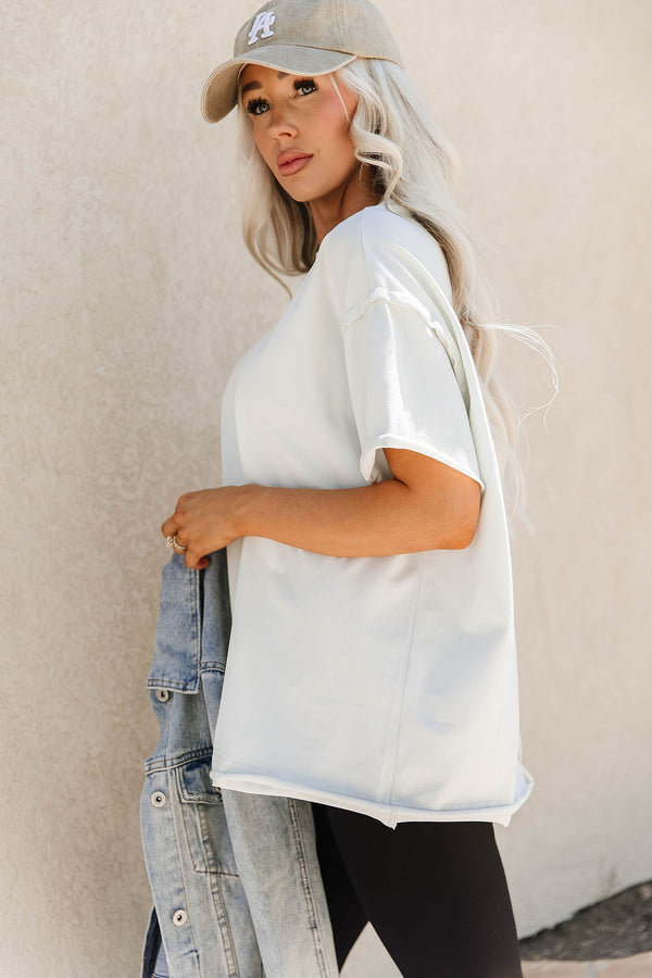 Preorder: Boyfriend Tee - Cashmere