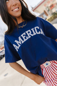 Boyfriend Tee - America