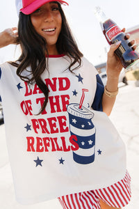 Boyfriend Tee - Free Refills
