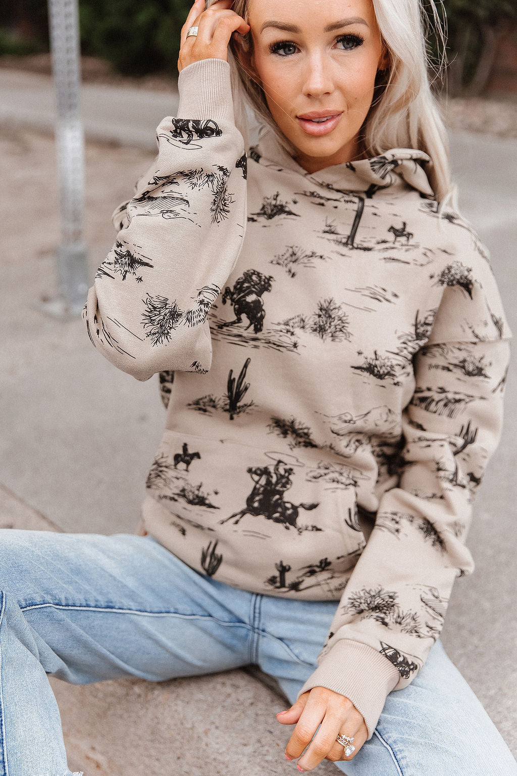 Everywear Hoodie - Cowboy Country