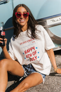 Boyfriend Tee - Check Please