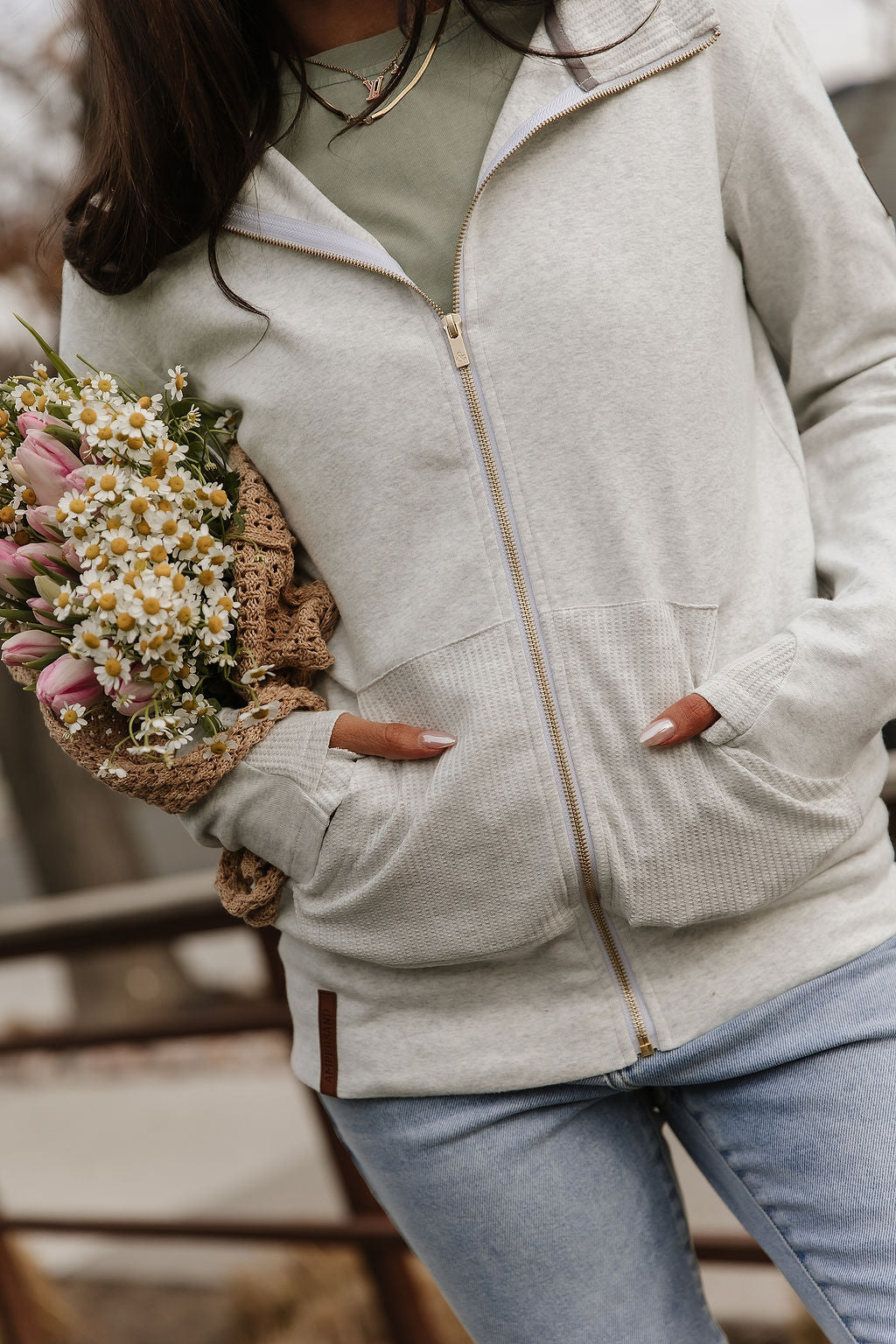 FullZip Sweatshirt - Cloud Nine