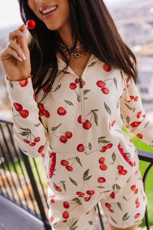 HalfZip Sweatshirt - Cherry On Top