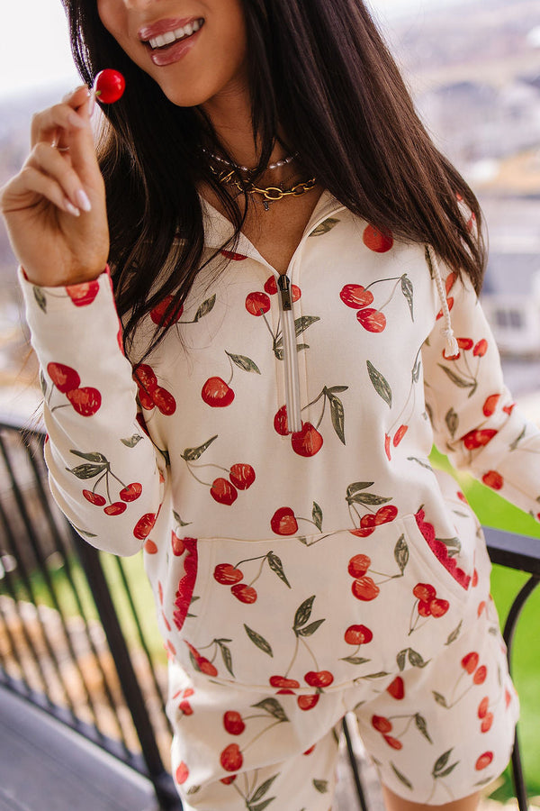 HalfZip Sweatshirt - Cherry On Top