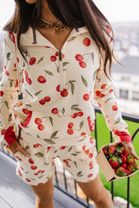 HalfZip Sweatshirt - Cherry On Top