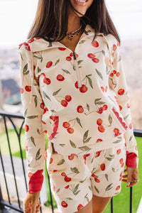 HalfZip Sweatshirt - Cherry On Top