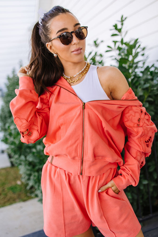 University FullZip - Love Story Grapefruit