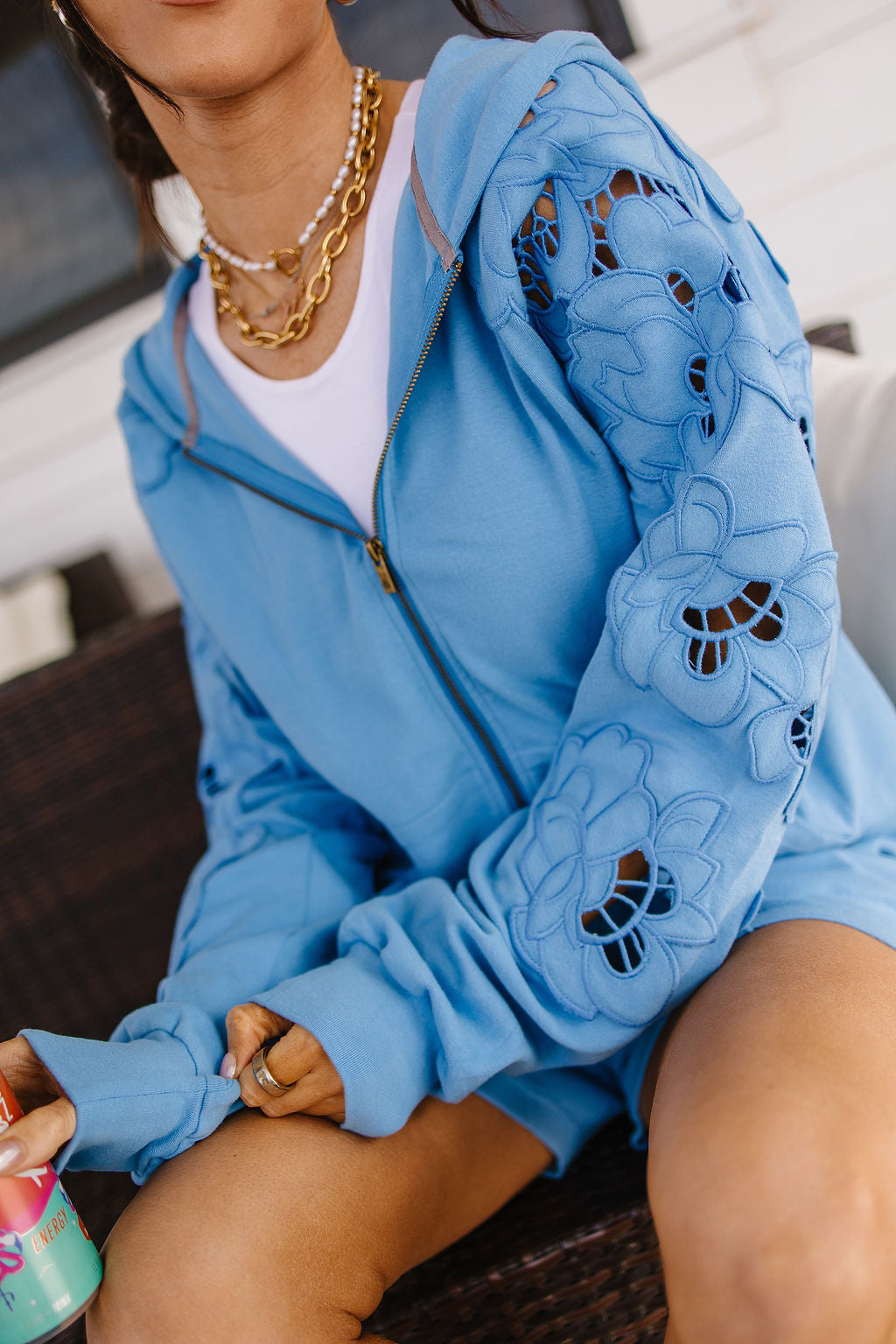 University FullZip - Love Story Blueberry