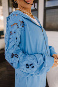 University FullZip - Love Story Blueberry