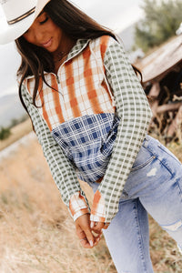 HalfZip Sweatshirt - Cowpoke Cutie