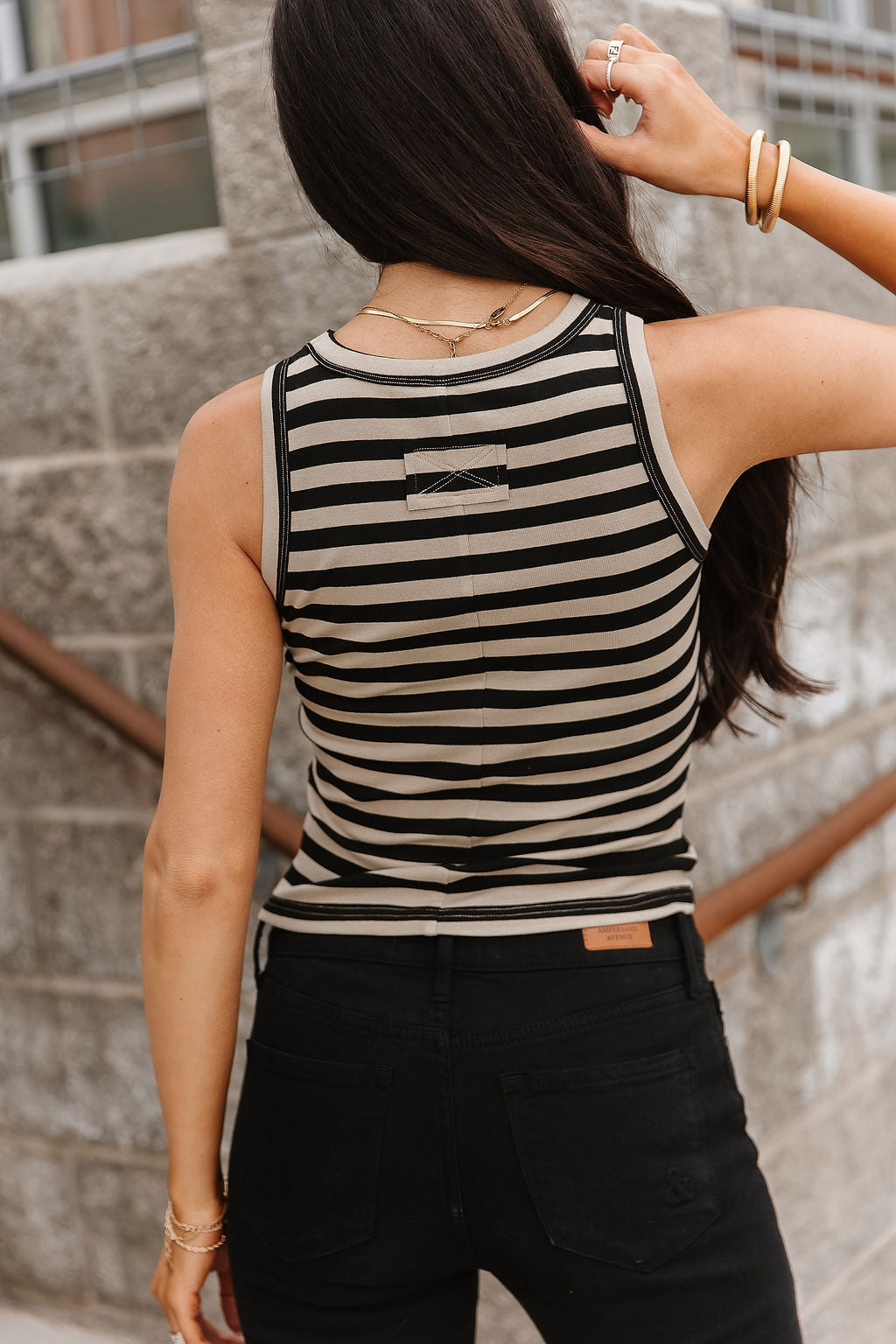 Stripe Tank - Milan