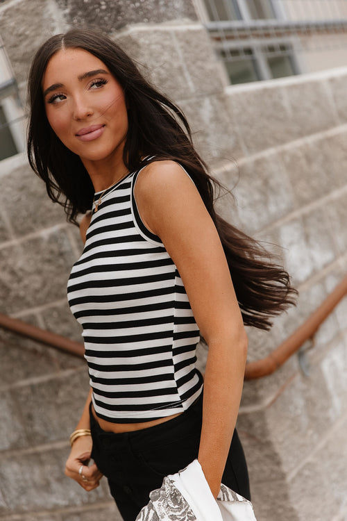 Stripe Tank - Paris