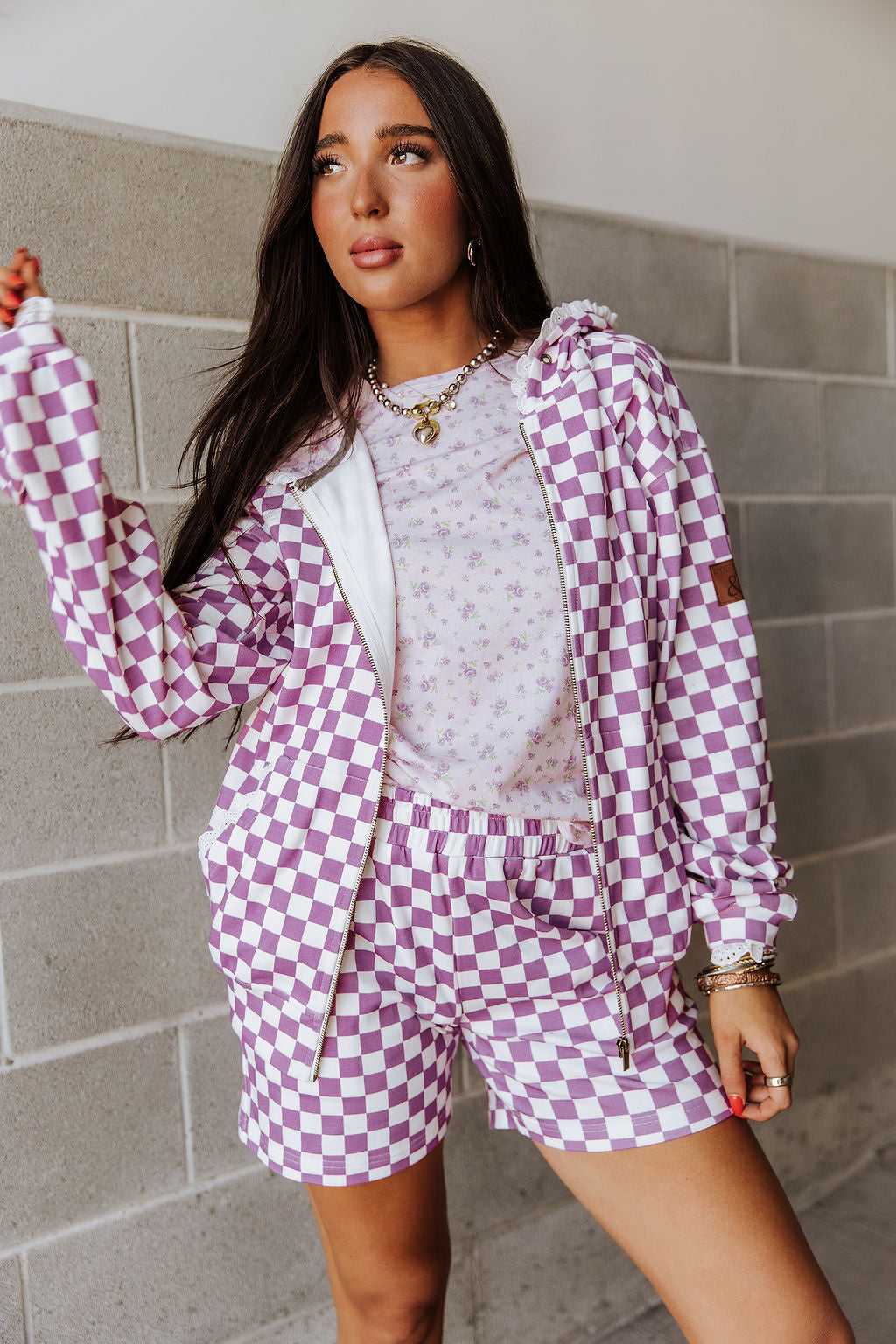 University FullZip - Lavender Daydream