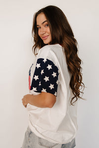 Boyfriend Tee - All American Girl