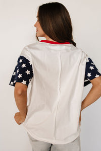 Boyfriend Tee - All American Girl