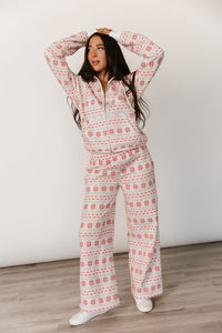 Comfort Zone FullZip - Frosted Fairisle