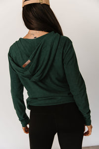 Performance Fleece FullZip Sweatshirt - Evergreen