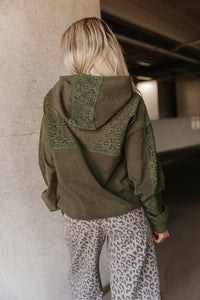 University Hoodie - Wonderstruck Olive