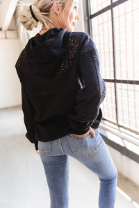 University Hoodie - Wonderstruck Black