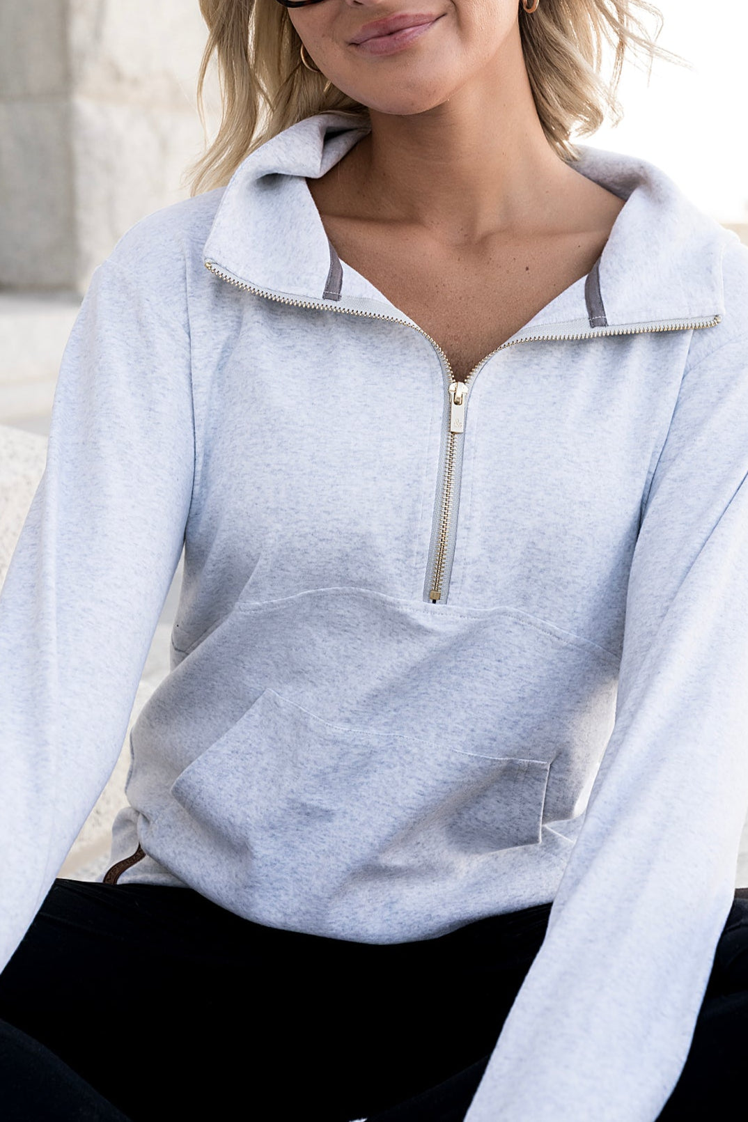 HalfZip Sweatshirt - Golden Girl