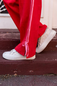 Wide Leg Bow Comfs - Love Struck