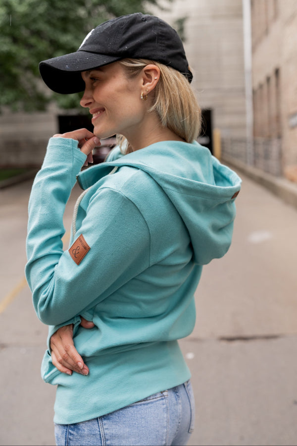 FullZip Sweatshirt - Ocean