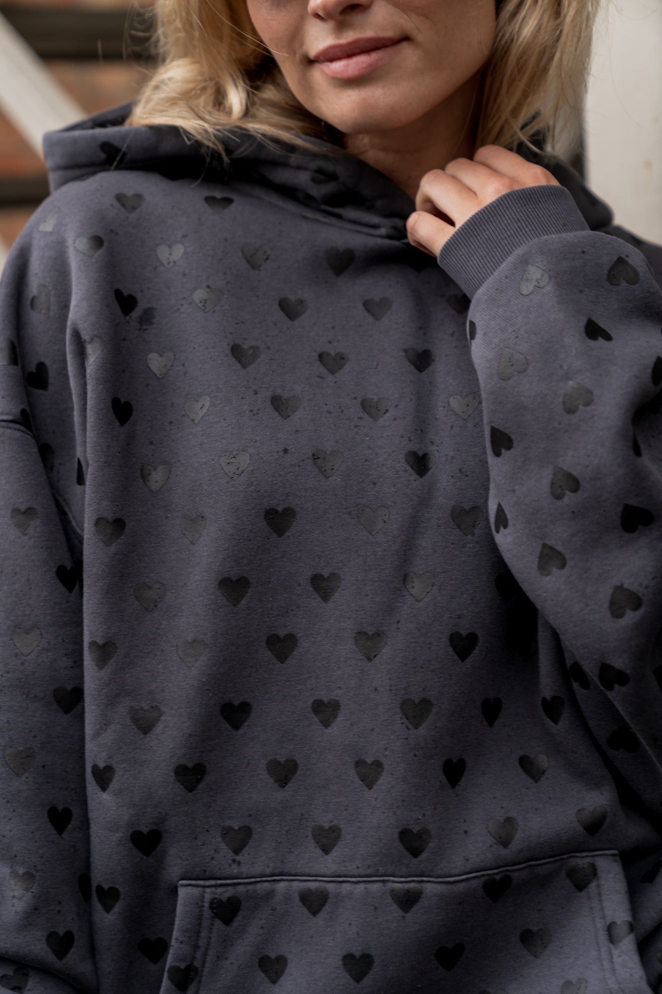 Ampersand Avenue Comfort Zone Hoodie - Heart To Heart