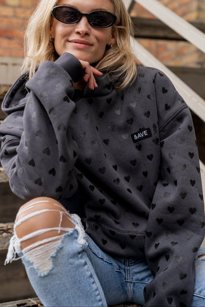Ampersand Avenue Comfort Zone Hoodie - Heart To Heart