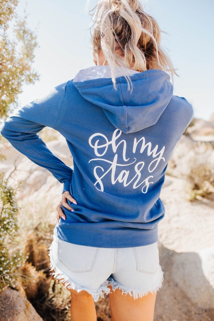 FullZip Sweatshirt - Oh My Stars