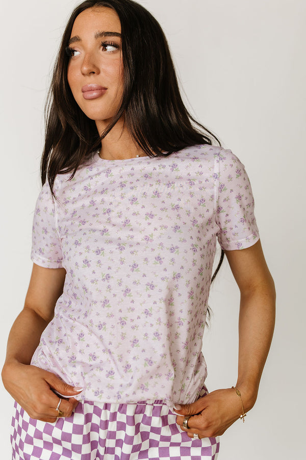Lulu Tee - Lavender Daydream