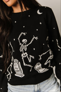 Graveyard Groove Sweater