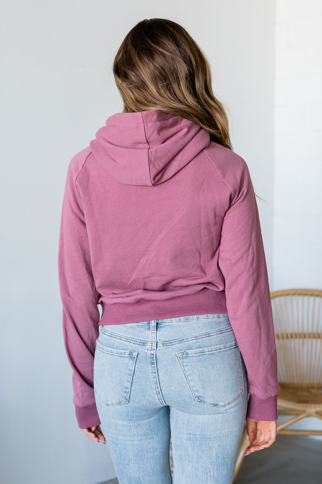 Elevated Sweatshirt Crossover - Perfectly Plum