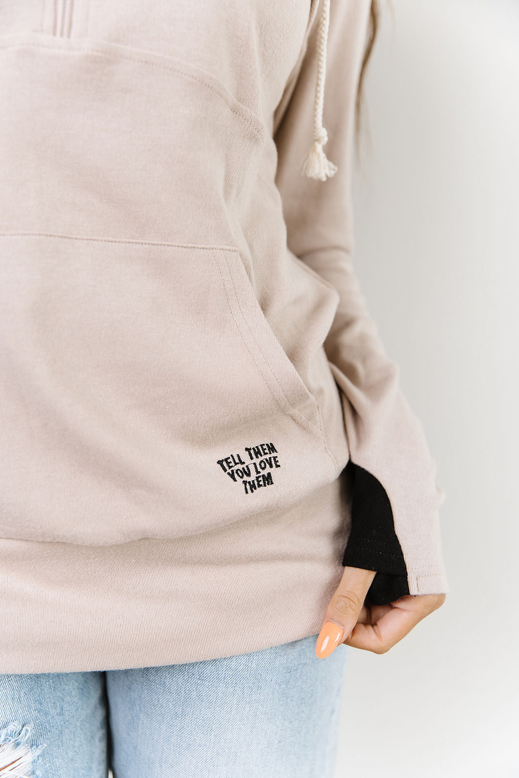 HalfZip Sweatshirt - Tell Them You Love Them