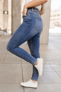 NEW! Ampersand Avenue ~ 621 Denim Medium Wash High Waist Ankle Jeans! –  Boutique de Lanie Gabrielle
