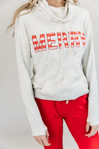 CowlNeck Sweatshirt - Merry