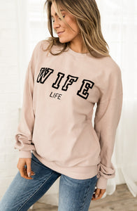 University Pullover- Wife Life