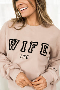 University Pullover- Wife Life