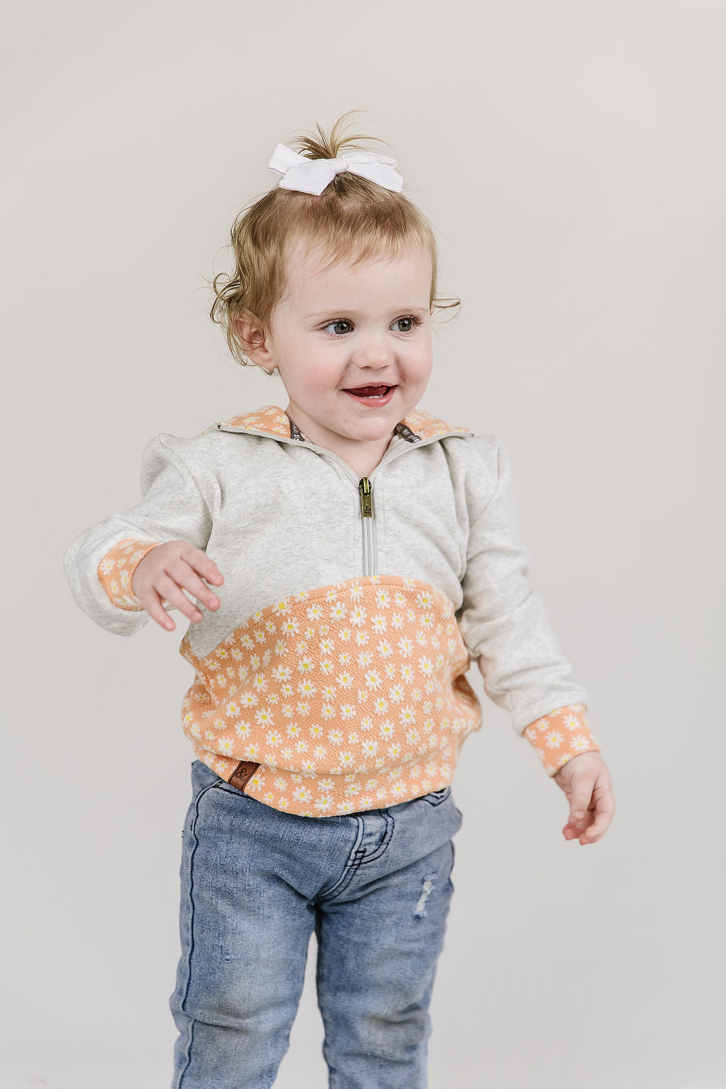 HalfZip Kids Sweatshirt - Hey Clementine