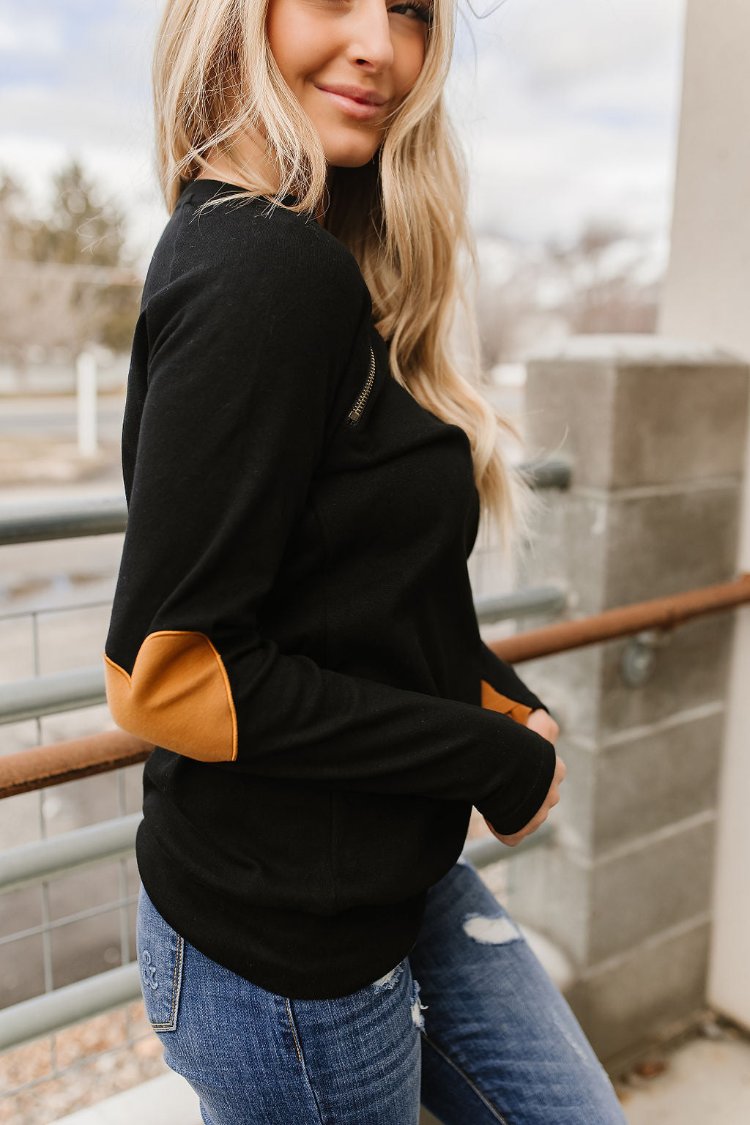 SideZip Pullover - Cross My Heart – Ampersand Avenue